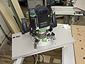 Фрезер Festool OF 2200 на модульном кронштейне CMS-OF