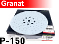 Шліфувальні круги Granat STF D225/128 P150 - упаковка 25 шт