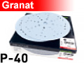 Шліфувальні круги Granat STF D225/48 P40 - упаковка 25 шт