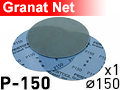 Шлифовальный круг на сетке D150 GRANAT NET P150 - 1шт