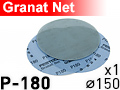 Шлифовальный круг на сетке D150 GRANAT NET P180 - 1шт
